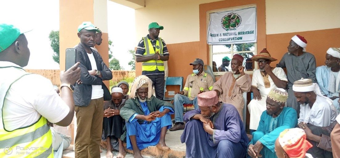 GNAHC team mobilizing traditional and community leaders