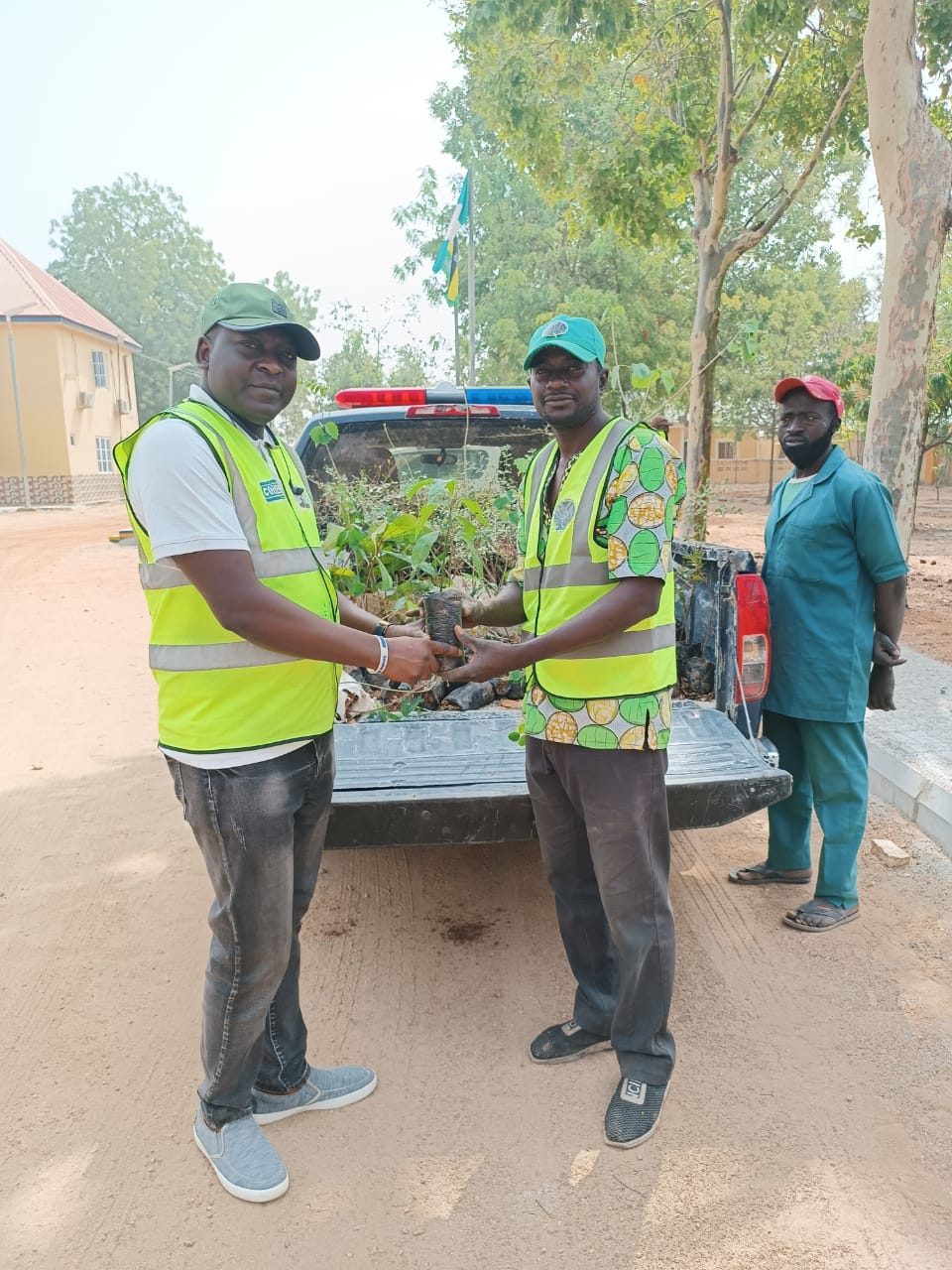 Seedlings donated to the Nigeria Police Force